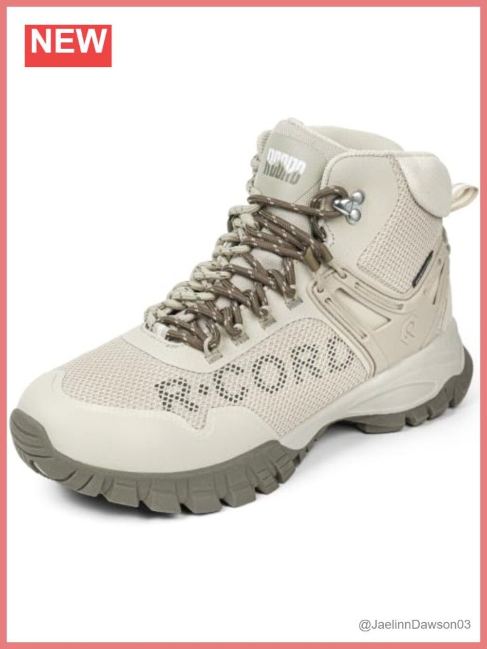 Women's Waterproof Lightweight Hiking Boots Non-Slip Ankle Support